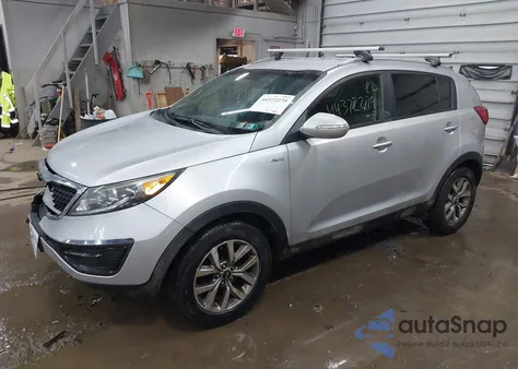 2014 Kia Sportage Lx z USA, uszkodzony, nr VIN KNDPBCAC5E7642795